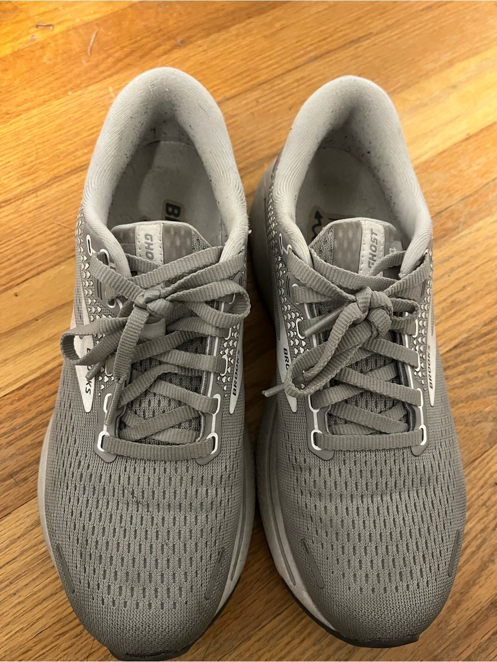 Brooks Men's Ghost 14 Running Shoes - Light Gray